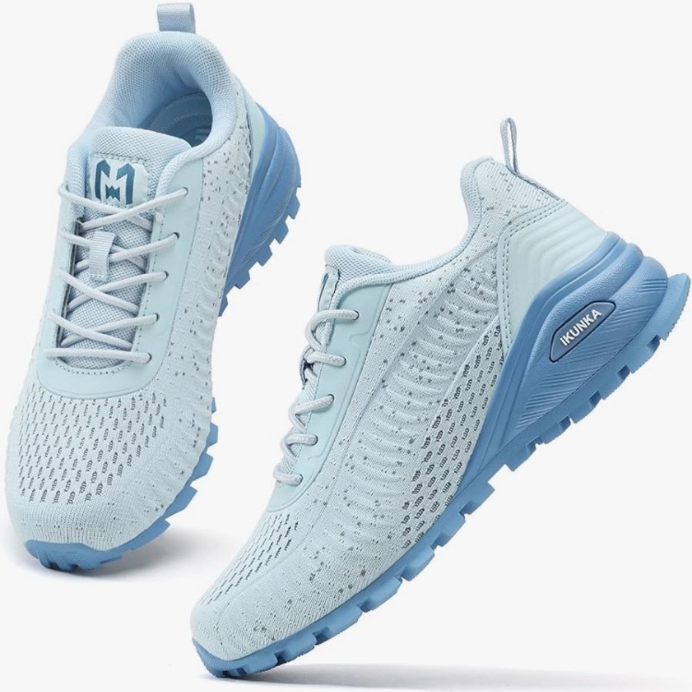 Brand New Sneakers Trail running shoes ikunka blue nwt no box